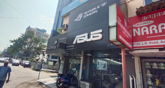 ASUS Exclusive Showroom in Adyar, Chennai, India