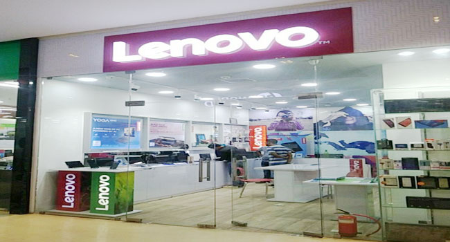 Lenovo Exclusive Showroom in VR Chennai Mall, Chennai, India