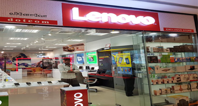 Lenovo Exclusive Showroom in Vadapalani, Chennai, India